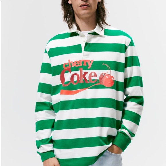 Zara | Shirts | Cherry Coke Cocacola 